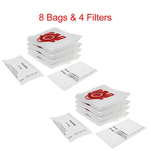 Miele Fjm Hyclean 3D Efficiency Dust Type 8 Bags and 4 Filters