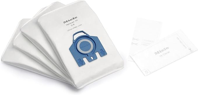 Miele HyClean 3D GN Type Microfiber Dust Bags for Miele Canister Vacuum Cleaners 9917730