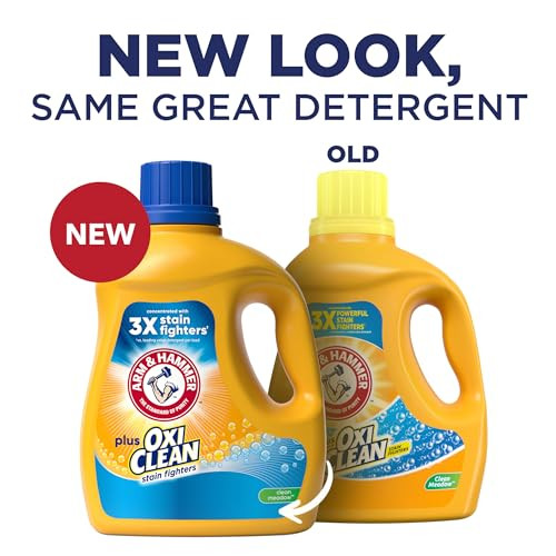 ARM HAMMER Plus OxiClean Clean Meadow 77 Loads Liquid Laundry Detergent 1005 fl oz