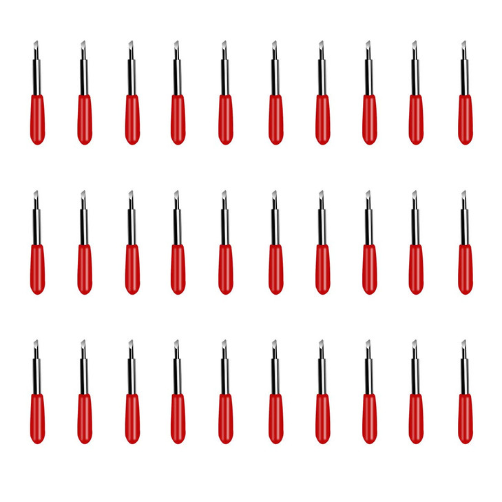 30 Pack Replacement Blades for Explore Air 2 Vinyl Cutting Blade 45 Degree Cutting Plotter Blades Blades for Maker Expre