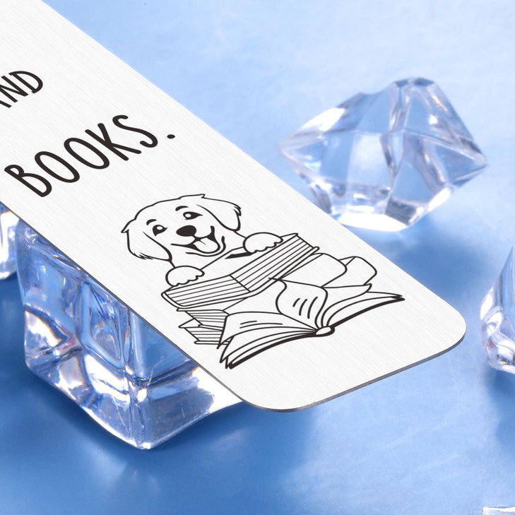 Dog Book Mark for Reading Women Men Christmas Dog Lovers Gifts for Dogs Dad Mom Christmas Gifts Dogs Themed Gifts Golden