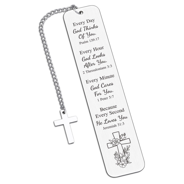 Baptism Gifts for Girl Boys Women Christian Christmas Decorations Spiritual Gifts for Women Bible Bookmark Bible Study S