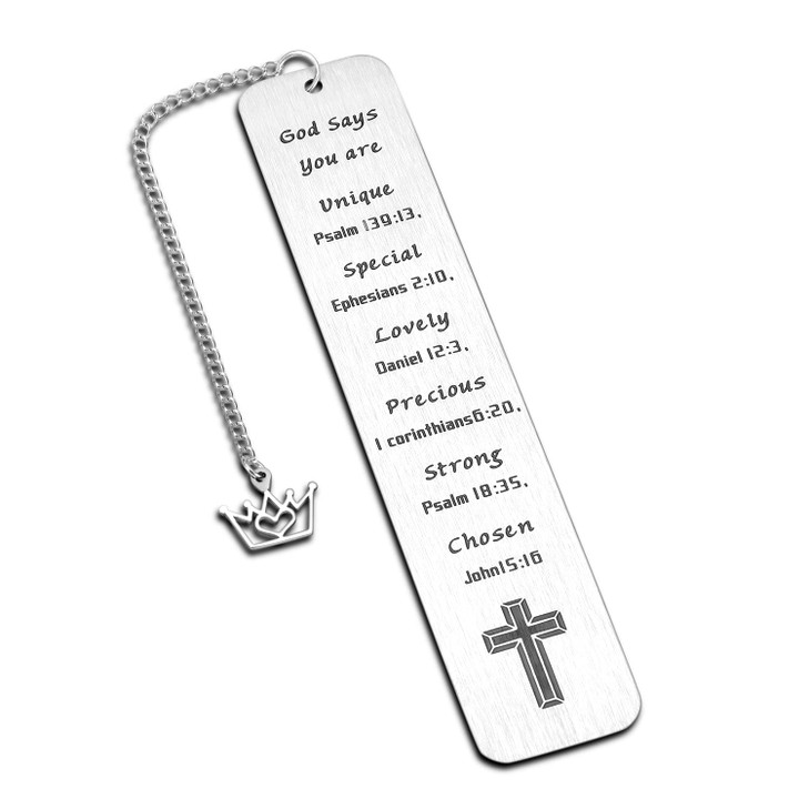 Baptism Gifts for Women Men Christian Back to School Supplies for Kids Friends Religious Gifts for Church You are Unique