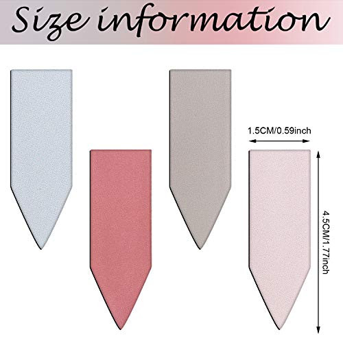 96 Pieces Arrow Shaped Magnetic Bookmark Colorful Magnet Page Markers Magnetic Page Clips for Students Teachers School H