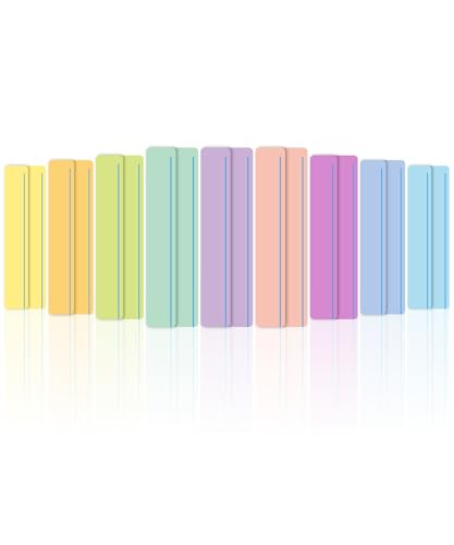 Mr Pen Guided Reading Strips with Line 18 Pack Pastel Color Bookmarks for Kids Highlight Strips for Books Reading Tracke