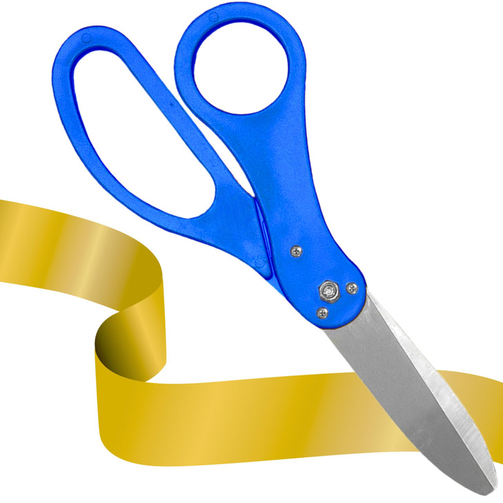 Blue Ceremonial Ribbon Cutting Scissors 20 Giant Scissors for Grand Opening Events for Business Ceremonies Decorative To