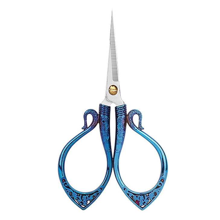 Aesosor 41 Vintage Embroidery Scissors Stainless Steel Small Sewing Scissors Sharp Shears for Sewing Crafting Art Work C
