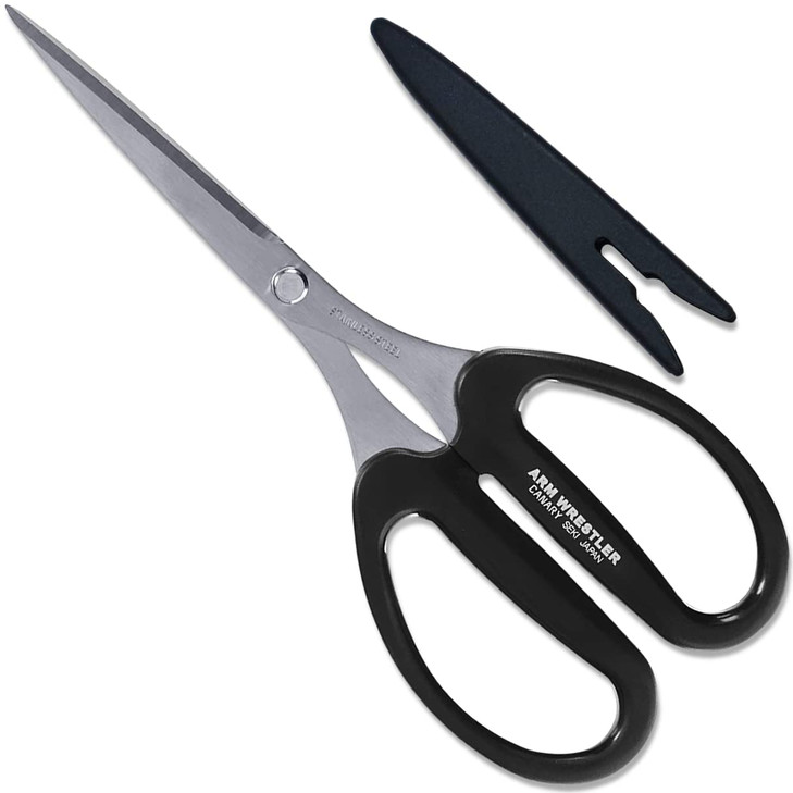 CANARY Utility Scissors All Purpose Heavy Duty 75 Straight Long Blade Made in JAPAN Razor Sharp Japanese Stainless Steel