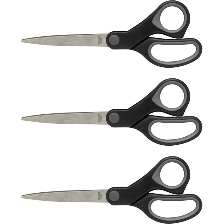 Sparco Rubber Grip Straight Scissors