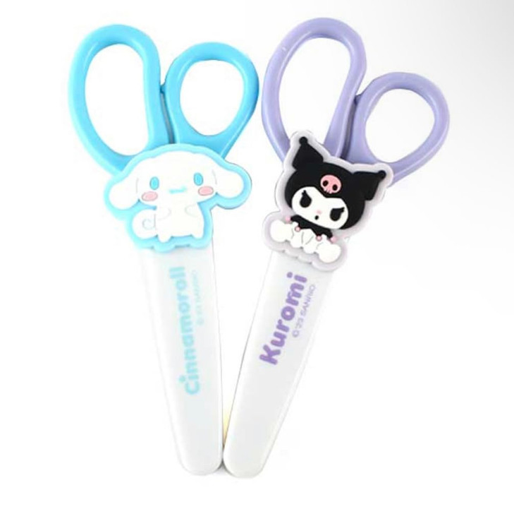 CinnamonrollKuromis Officially Licensed Two Scissors Set with Safety Caps