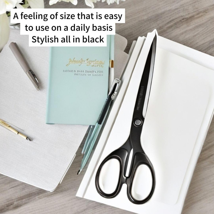 Seki Japan Japanese Multipurpose Scissors 73 inch Fluorine Coating Stainless Steel Blade Office Shears for Cutting Paper