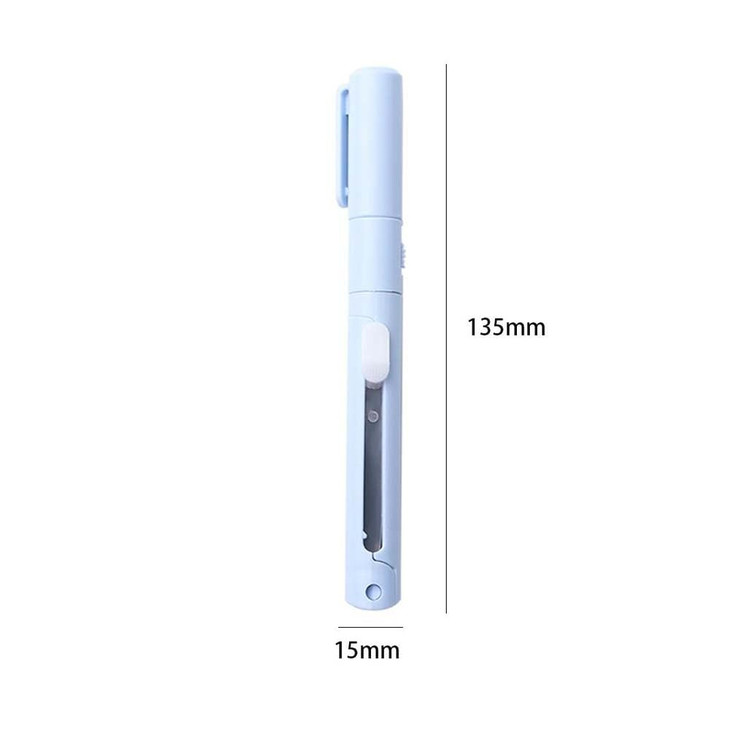 Pokinge 3PCS Mini 2 in 1 Pen Cutter Folding Scissor Portable Stainless Steel Shears Ceramic Penblade Safety Scissors Cut