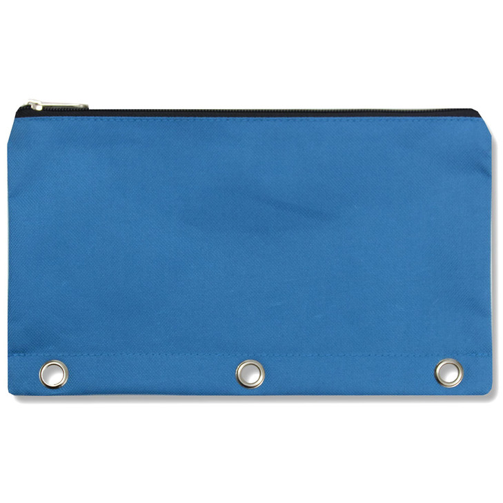 Trail maker 24 Pencil Pouches for 3 Ring Binder Bulk Pencil Bags with Zipper Large Binder Pencil Pouch Bundle for School