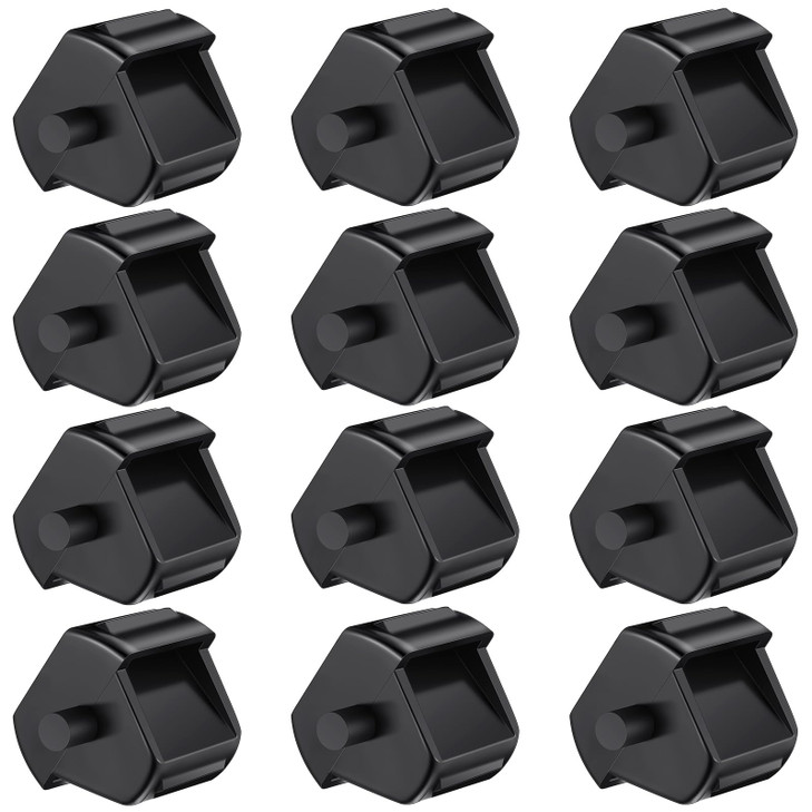 Humyoun 12 Pcs Tape Dispenser Core Tape Dispenser Replacement Core Small Plastic Allocator Roll Insert for Office Home S
