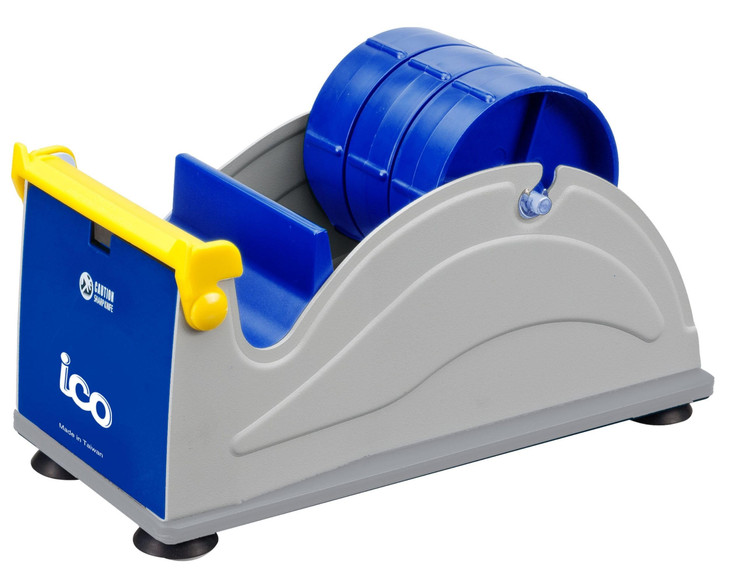ICO by Excell Triple Premium Extra Wide Metal MultiRolls Desktop Tape Dispenser ET13371 3 inch Wide 3 inch Core