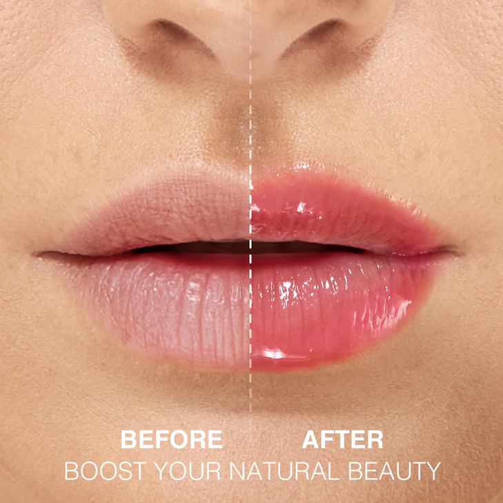 SELESTIA BEAUTY Lip Plumper Gloss  Lip Job  Glossy Finish, Hydrating & Smoothing Formula, 0.14 fl oz (Tickle Temptation)