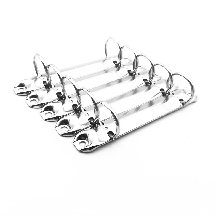 Shuokecrafts 5pcs 2Ring Binder Mechanism Spines for TopBinding 2 O Rings20mm Base Width133mm 524 inch LengthTopBinding o