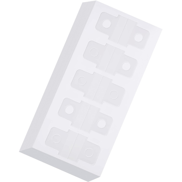 AmazingSpark 500 Pcs Paper Hole Reinforcement Stickers Clear Binder Sheet Converter Sticker Hole Labels for Bill Paper P