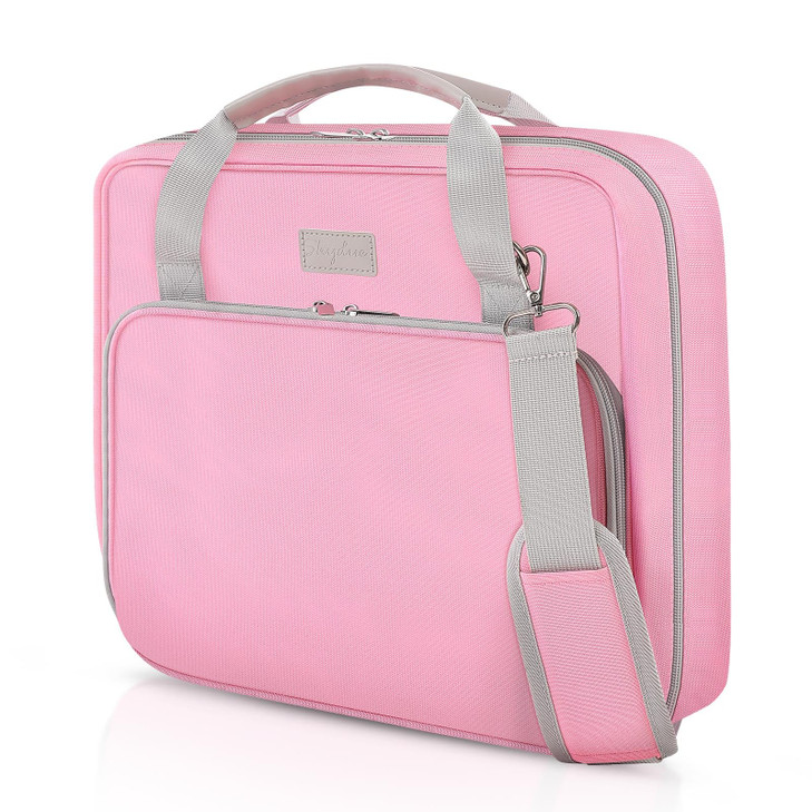 SKYDUE Zipper Binder 3 Inch DRing School Binder Oxford Fabric School Organizer Holds 700 Sheets Fits 133 Laptop WaterRes