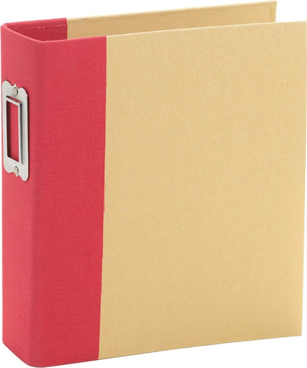 Simple Stories Snp Binder 6X8 Red