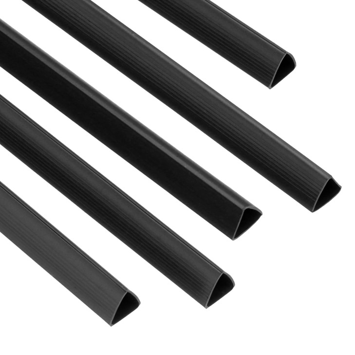 PATIKIL 100Pcs Binding Bars 10mm Binding Bars Slide Grip 70 Sheets Capacity A4 Size Report Binder Triangle Presentation