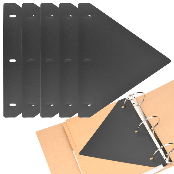 Full Page Flat Sheet Lifters Page Protectors for Letter Size 11 x 85 3 Hole Binder Separators for Binder Page Protectors