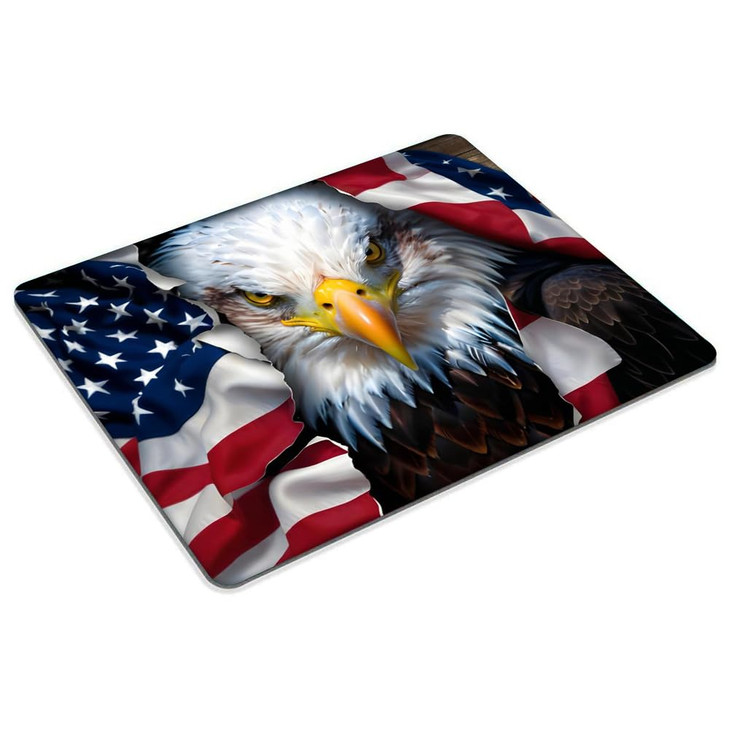 American Eagle Flag Mouse pad Customized Mousepad NonSlip Rubber Base Mouse Pads for Computers Laptop Office Desk Access