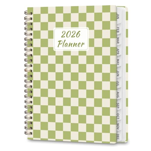 2026 Planner Weekly and Monthly Calendar Academic Planning Book Jan 2026 Dec 2026 Agenda Calendar Planner for Office Sup