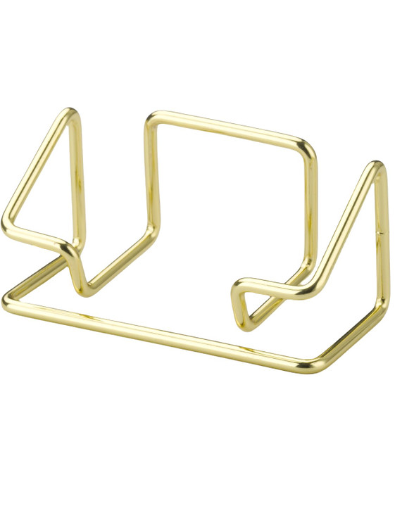 Leicraft Business Card Holder for Desk Cute Metal Card Organizers and Office Desk Accessories for Men and Women Golden