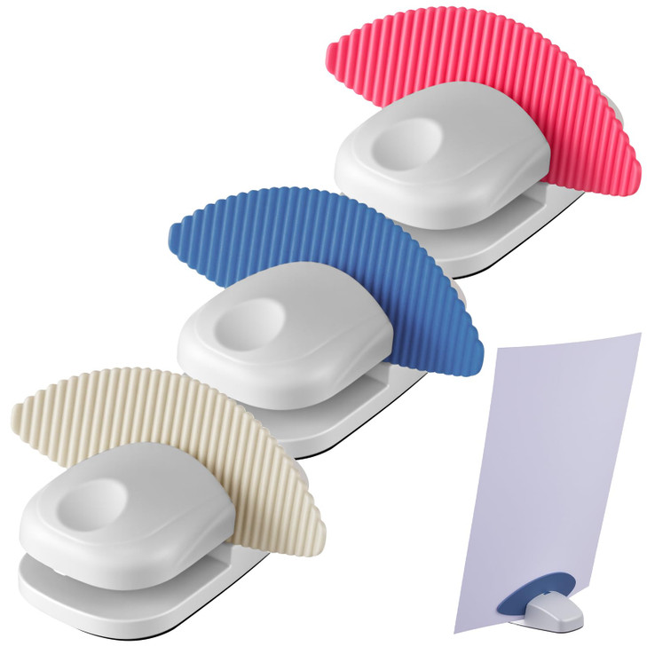 Faccito 3 Pcs Paper Holder Stand for Typing NonSlip Mat Desktop Folder Document Holder with AntiSlip Pads Portable Copy