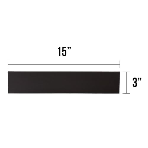 Magnetic Paper Cutter Clamp Pads 2Pack 15 x 3 Fits Most Models of Cutter