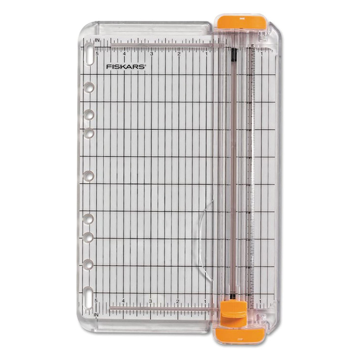 Fiskars Surecut Paper Trimmer 8 Sheets 9 Cut Length Plastic Base 888 X 1438