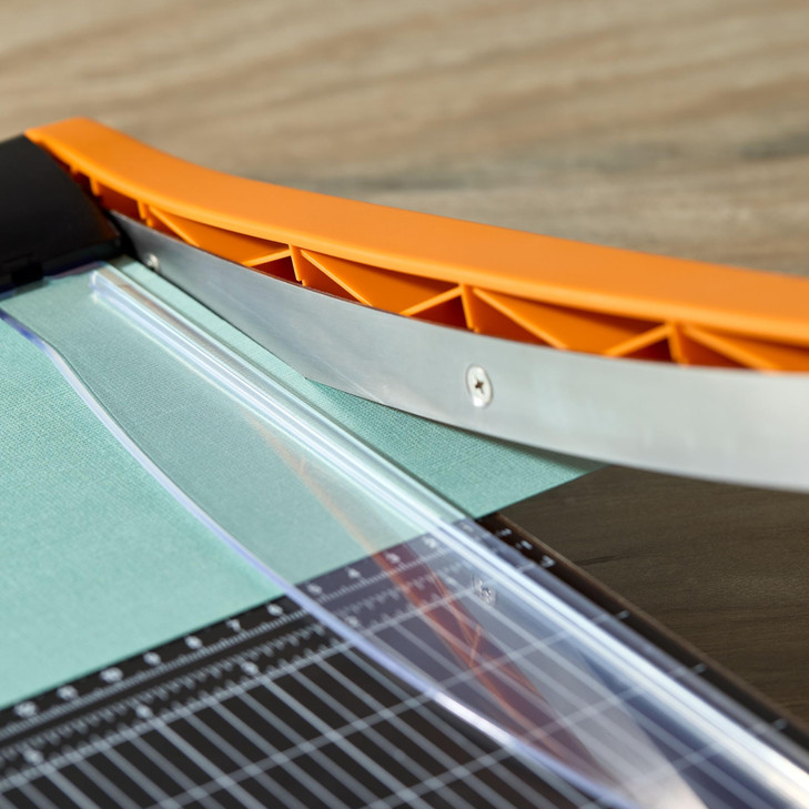 Fiskars Recycled Bypass Paper Trimmer SelfSharpening Blade 12Inch