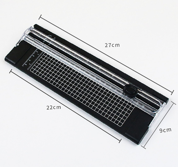 A4 Black 105 Inch x 35 Inch Paper Cutter for Cutting Paper Coupon Label Cardstock and Scrapbooking Craft for Office and