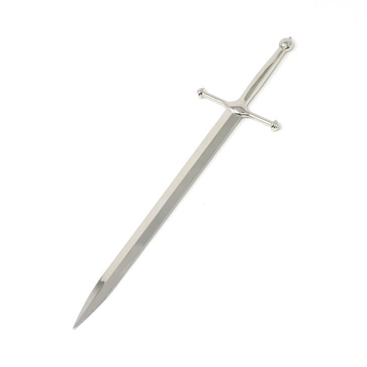 Honbay 1PCS SwordShaped Letter Opener Knife Letter Opening Tool Zinc Alloy Envelope Slitter Metal Envelope Opener Sword