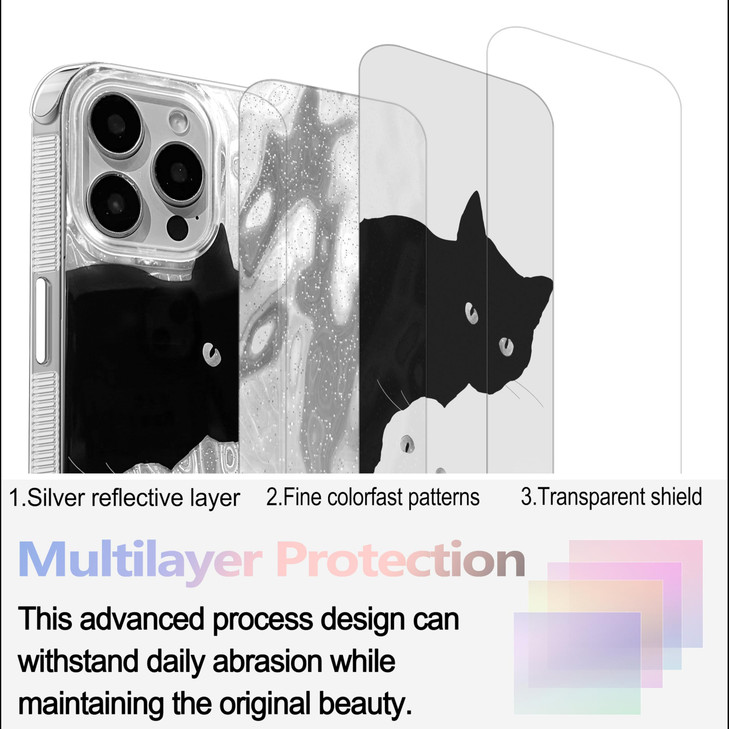 buccilly Compact Case for iPhone 16 Pro Max Zoos Design,Cute Trendy Soft Slim TPU Shockproof Protective Bumper Phone Cases Cover for Women Girls Aest