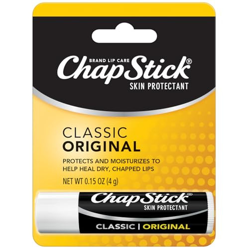 ChapStick Classic Original Lip Balm Tubes, Lip Care - 0.15 Oz Pack of 1