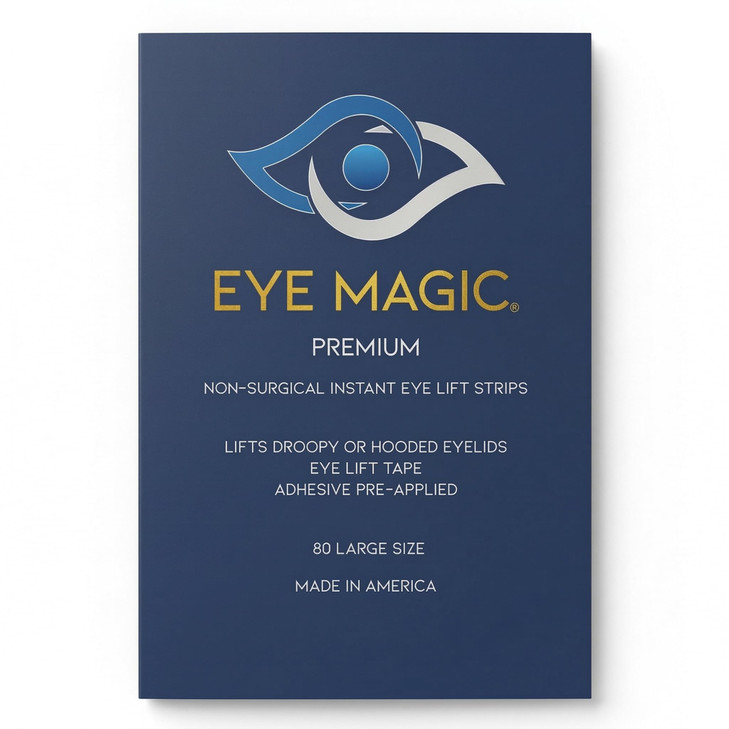 Eye Magic Premium Instant Eyelid Lift L/XL-Refill. Look Younger Instantly Made in America - Lifts