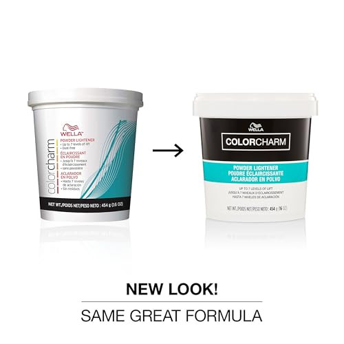 COLORCHARM Powder Hair Lightener Up to 7 Levels of Lift Dust Free 1.1 Ounce Packaging May Vary