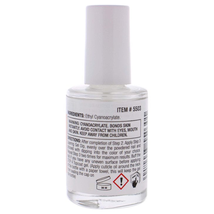 Cuccio Colour Powder Polish Dip System Step 3 - Specially Formulated Resins - Vibrant Finish With