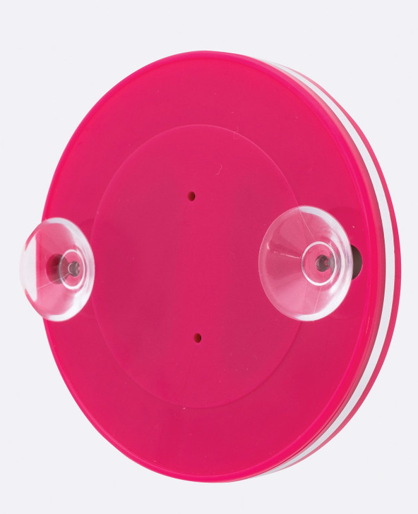 Debut by Danielle Suction Cup Mirror, 20X Magnifying, Pink