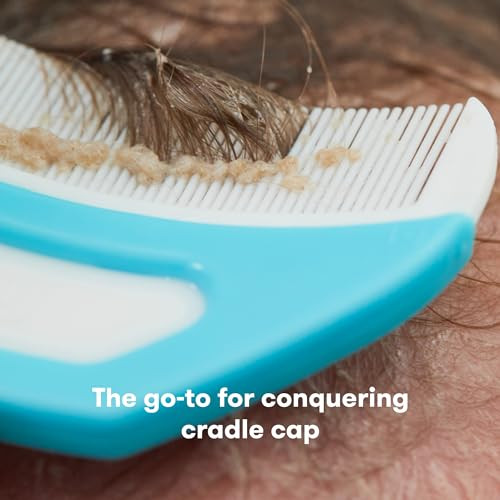 Frida Baby The 3-Step Cradle Cap System, DermaFrida The FlakeFixer, Sponge, Brush, Comb and Storage