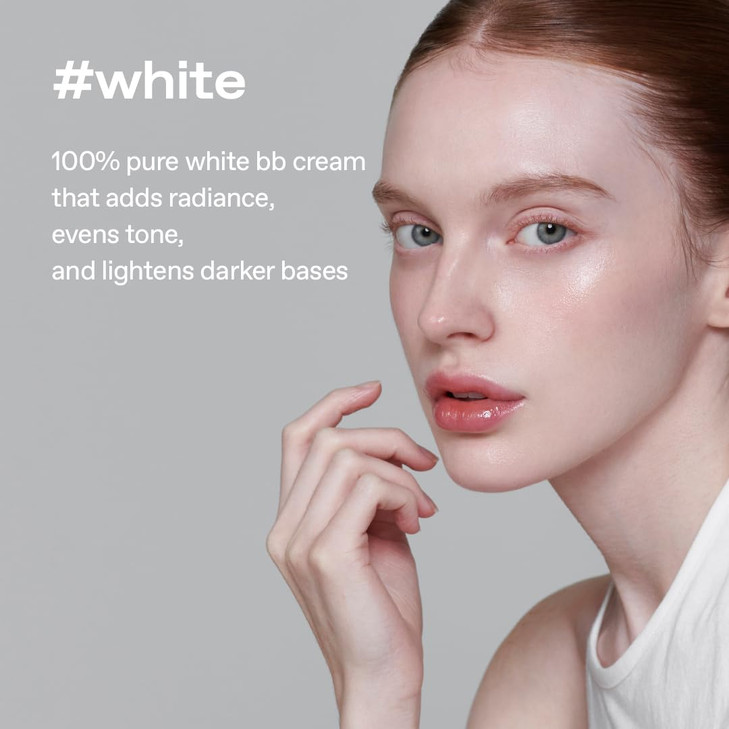 glow breathable blemish balm white, light-coverage bb cream & tinted moisturizer, skincare-like