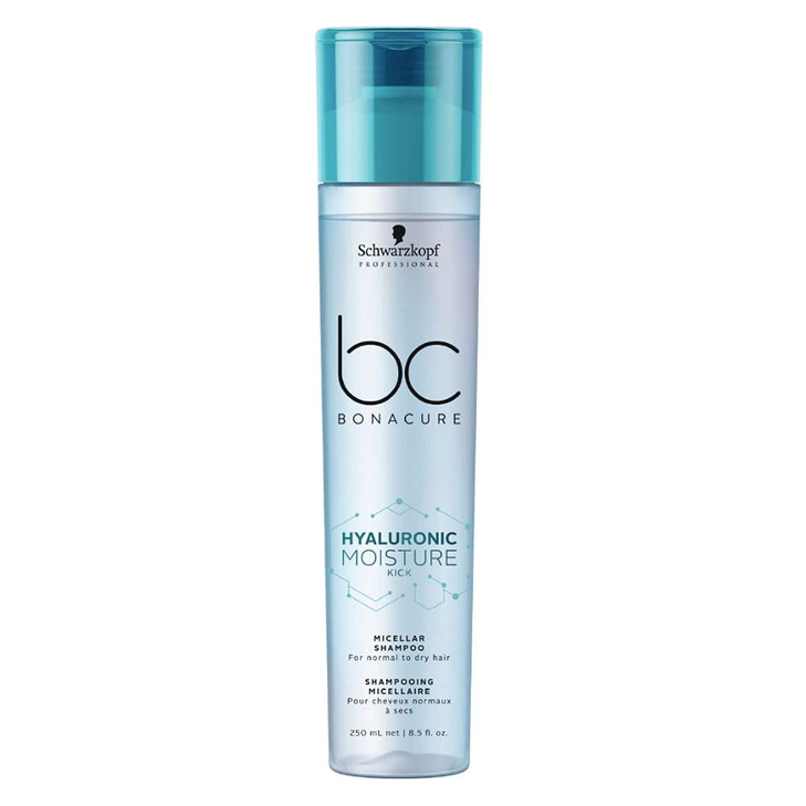 BC BONACURE Hyaluronic Moisture Kick Micellar Shampoo, 8.5-Ounce