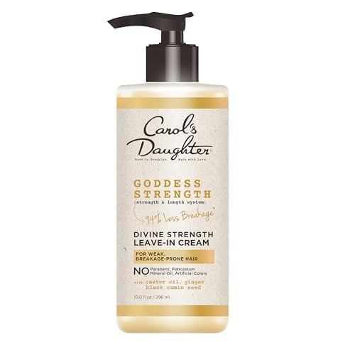 Carols Daughter Goddess Strength Leave In Conditioner Cream, 10 Fl Oz - Strengthening and