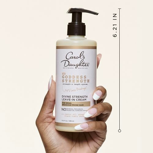 Carols Daughter Goddess Strength Leave In Conditioner Cream, 10 Fl Oz - Strengthening and