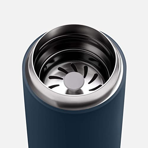 Fellow Carter Move Mug 16 oz - Travel Coffee Mug, Vacuum Insulated Stainless Steel Tumbler, Ceramic
