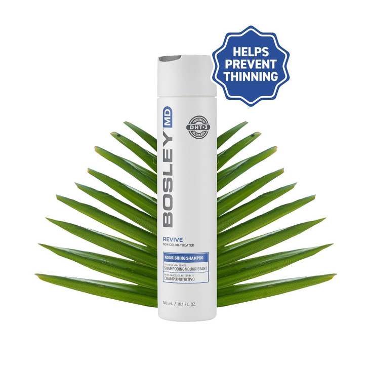BosRevive Nourishing Shampoo for Noticeably Thinning, Non Color-Treated Hair - Helps Restore