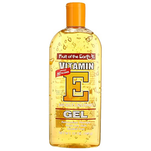Fruit of the Earth Vitamin E Aloe Vera Gel, Moisturizing 12oz for Dry Skin FOTE-GEL12