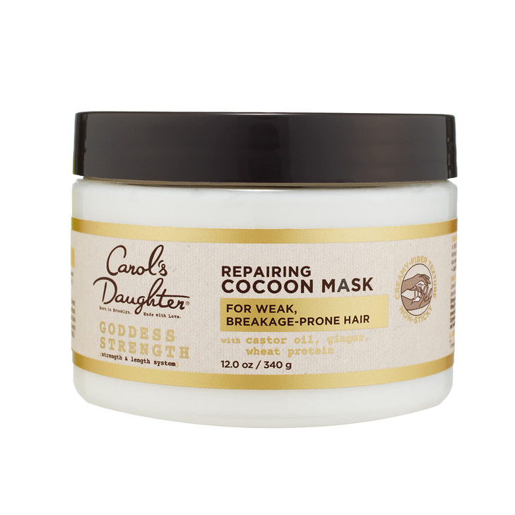 Carols Daughter Goddess Strength Repairing Cocoon Hydrating Hair Mask for Waves, Coils and Curls
